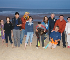 Ad the winners of the softball. Lucy, Louise, George, Richard, Amy, Finlay, James, Flora, John, Neil, Andy and Jenny