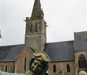 World War 2 memorial in Périers