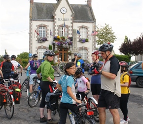 Outside the Town Hall