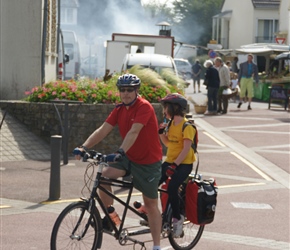 Steve and Emma in Lessay