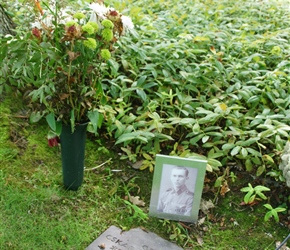 Individual grave at Marigny Cemetery