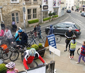 Tea stop in Tetbury