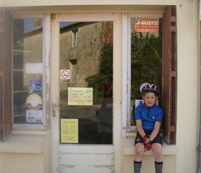 Gabriella at boulangerie