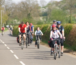 Emma leads on the way to Snitterfield