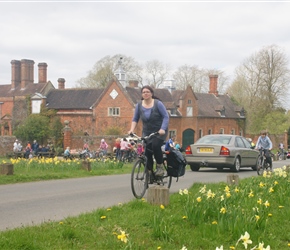 Diane departs Baddisley Clinton