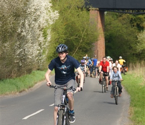 Sam and the canal aqueduct