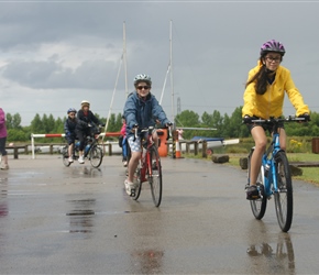 Louise and Lucy leave Manley Mere