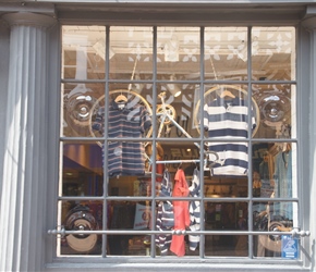 Bicycle window display at Nantwich