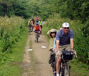 Douglas and Francis on the track to Northwich