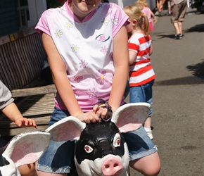 Louise at Cheshire Farm Ice Cream