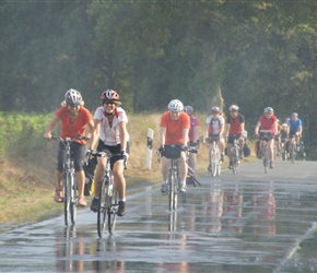 Gilly and Karen through the sprinter near Proitzer