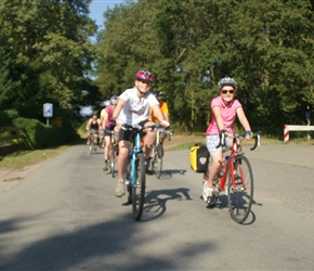 Erica and Louise enter Gohr