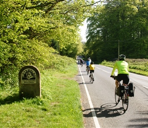 Siobhan into the Cotswolds