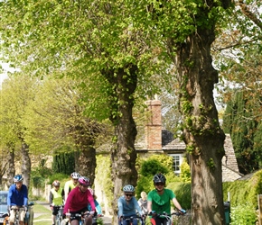 Kate, Louise and Erica leave Burford