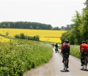 Lester and Kevin along the Windrush Valley