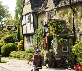 Charlie Baker passes through Minster Lovell