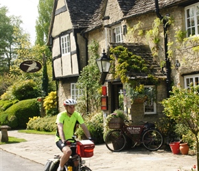 Jonathan Smith passes through Minster Lovell