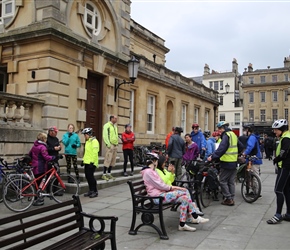 By the Roman Baths in Bath