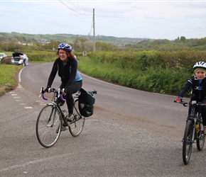 Trish and Lindsay Toy near Clapton