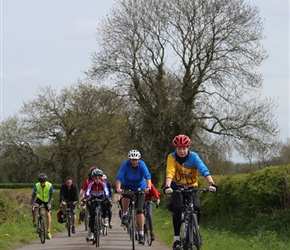 Simon Cook near Gurney Slade