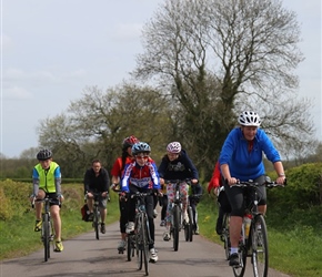 Oliver, Jacob and Marie near Gurney Slade