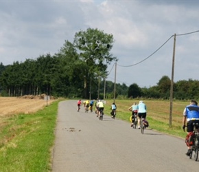 Nigel towards Dinant