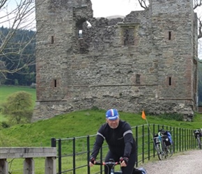 Kevin Merrison leaves Hopton Castle