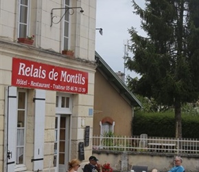 Geoff, Nicola and Mark in Montils, Cognac