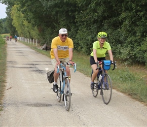 Douglas and Caroline near Jarnac