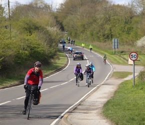 William Baker on the road to Warwick