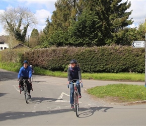 Nigel and Jo near Preston Bagot