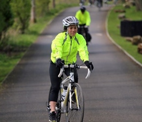 Ruby Evans leaves Hatton Locks