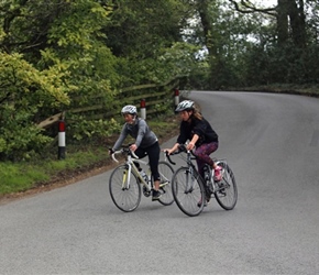 Ruby and Kate towards Packwood House