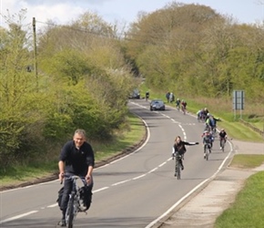 James Watson on the road to Warwick