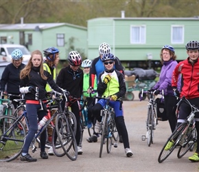 Waiting at the start