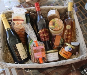 Thankyou hamper unwrapped, really appreciated