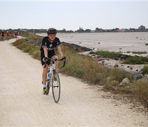 Oliver on coast cycleway