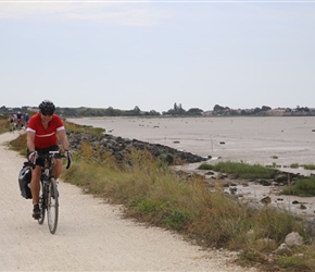 Lester on coast cycleway