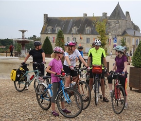 Smith family and Louise at Pons