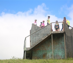 Old milking house and viewpoint