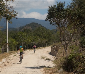 Tim and Mel towards Liberia