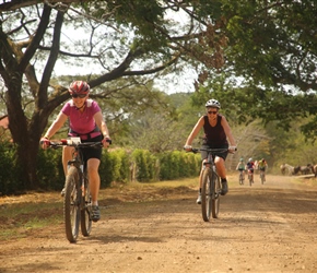 Mary and Moira on track