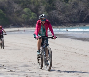 Kate on Conchal beach