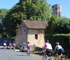 Sarah and Karen towards Abbey