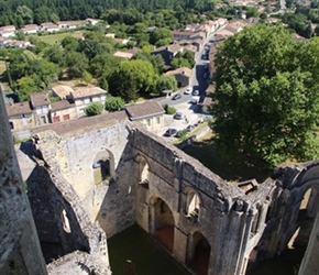 View from Abbey Tower