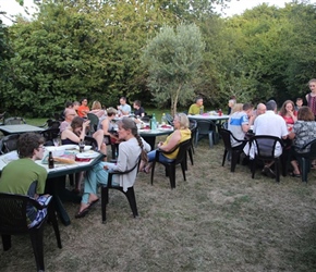 BBQ at Chateau Sentout