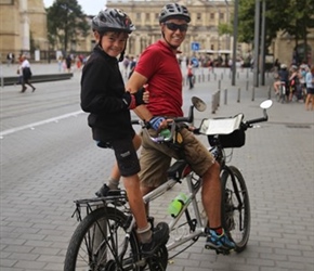 Gary and Harrison in Bordeaux