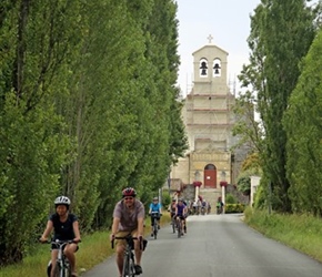 Kate and Mike at Saint Caprais de Bordeaux