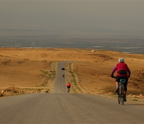 Mel descends to the Dead Sea