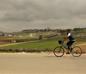 Sue Ingold near Madaba